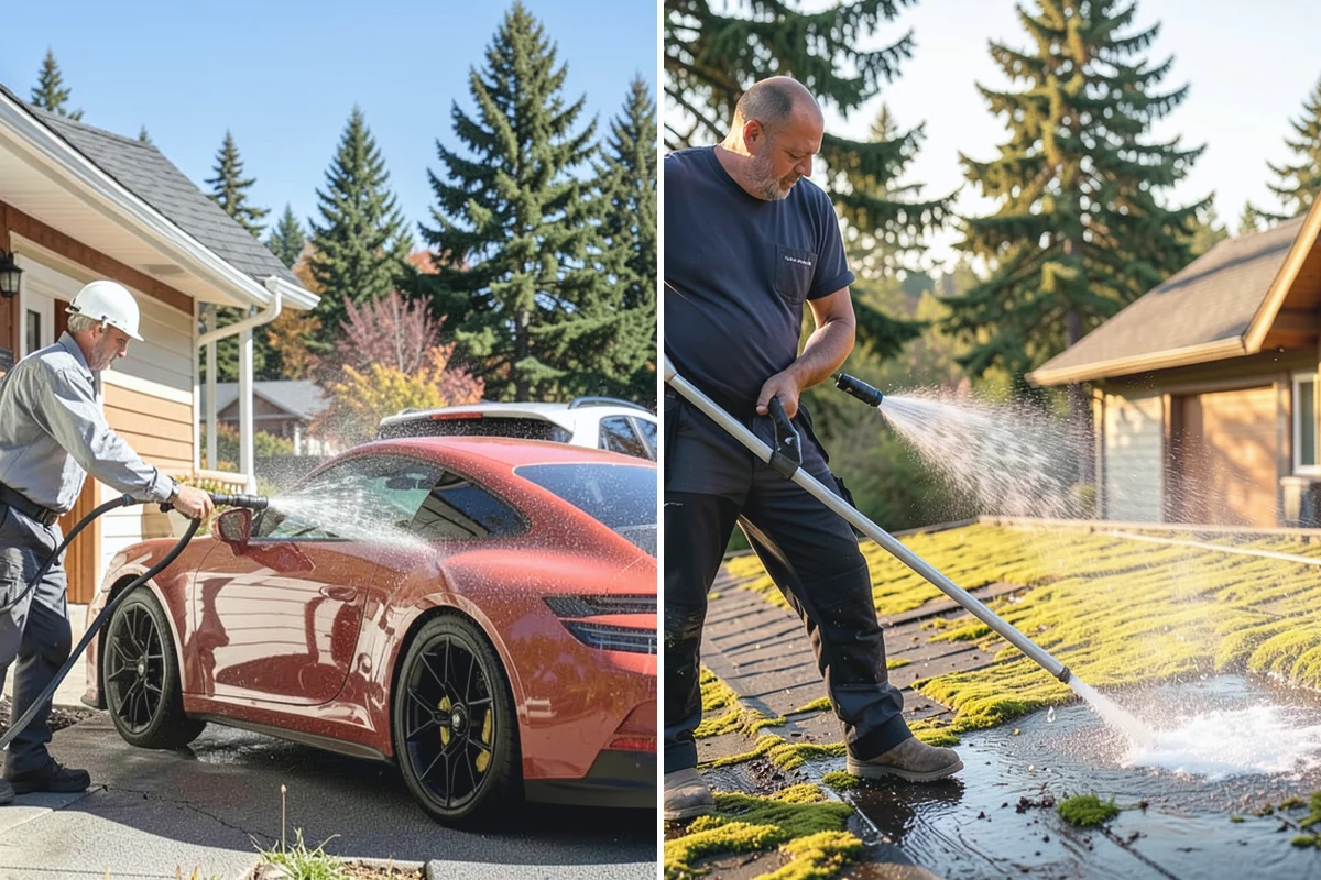 Paver Driveway Cleaning in Granite Falls, Snohomish County, WA - Remove weeds and loose debris from the joints