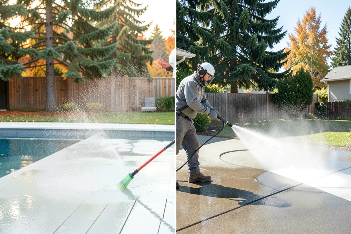 Paver Driveway Cleaning in Hunts Point, King County, WA - Remove weeds and loose debris from the joints