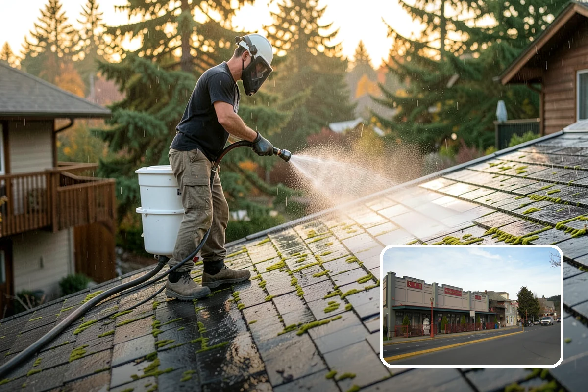 Paver Driveway Cleaning in Issaquah, King County, WA - Clears weeds and moss from paver joints