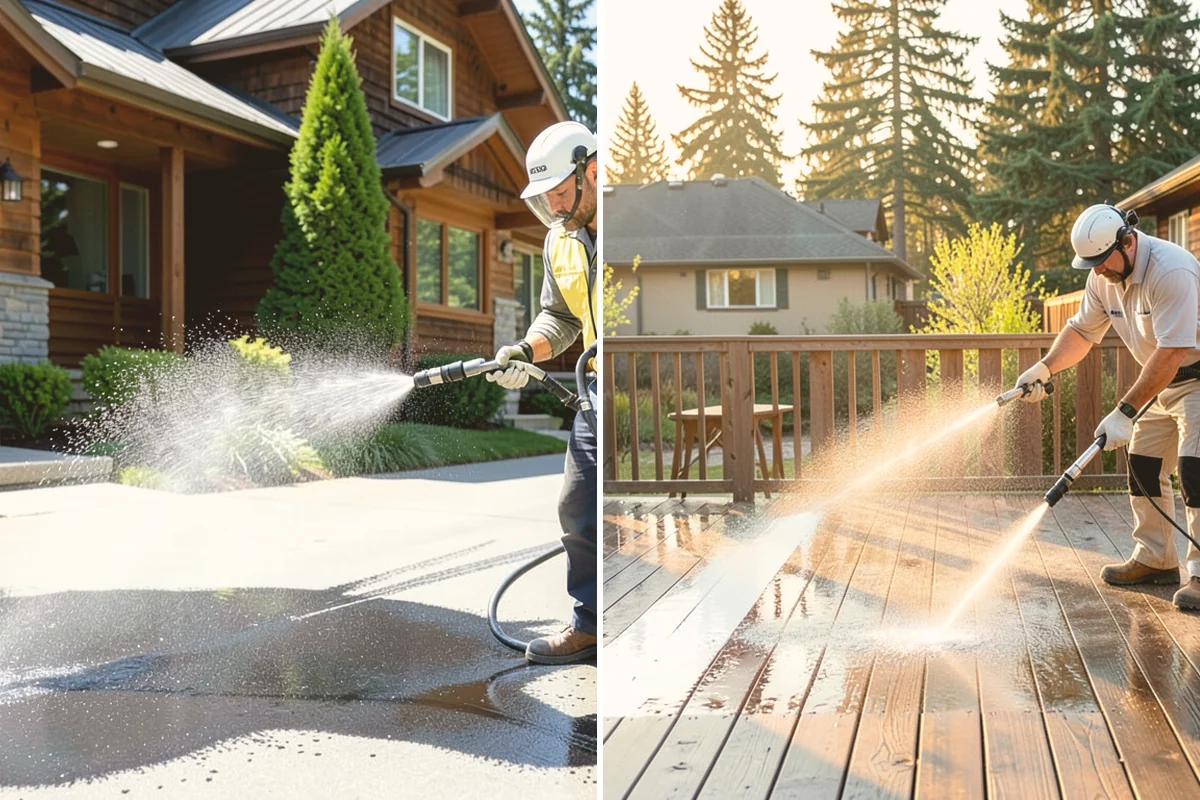 Paver Driveway Cleaning in Kirkland, King County, WA - Remove weeds and loose debris from the joints
