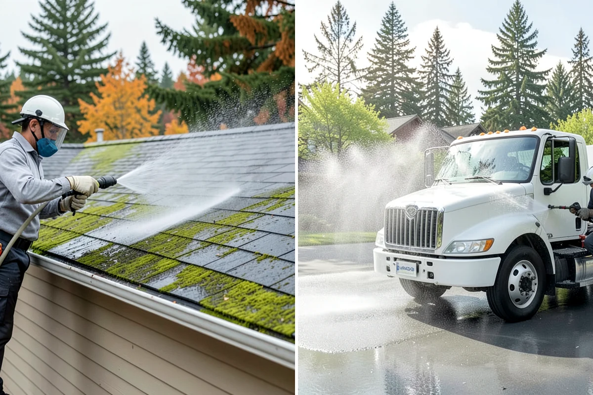 Paver Driveway Cleaning in Maple Valley, King County, WA - Remove weeds and loose debris from the joints