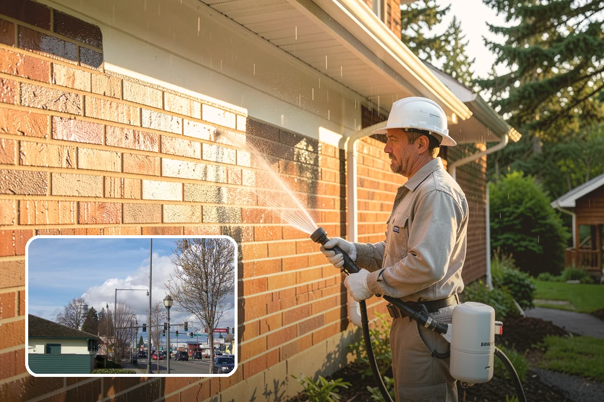 Paver Driveway Cleaning in Marysville, Snohomish County, WA - Clears weeds and moss from paver joints