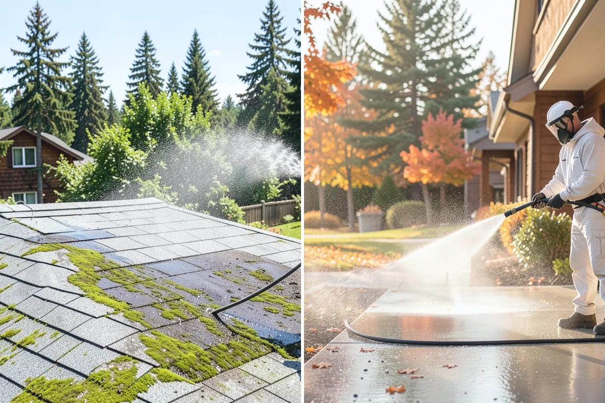 Paver Driveway Cleaning in Medina, King County, WA - Remove weeds and loose debris from the joints