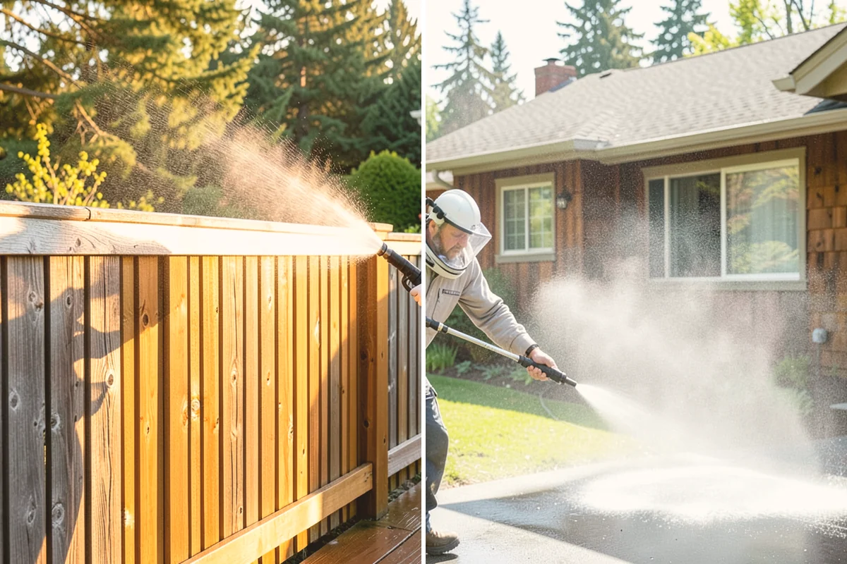 Paver Driveway Cleaning in Newcastle, King County, WA - Remove weeds and loose debris from the joints
