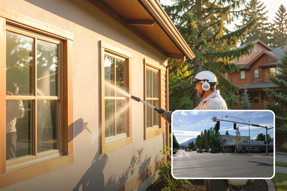 Paver Driveway Cleaning in North Bend, King County, WA - Clears weeds and moss from paver joints