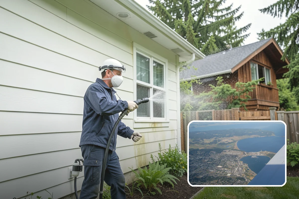 Paver Driveway Cleaning in Oak Harbor, Island County, WA - Clears weeds and moss from paver joints