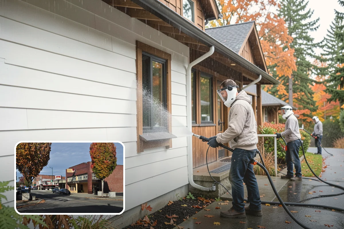Paver Driveway Cleaning in Puyallup, Pierce County, WA - Clears weeds and moss from paver joints