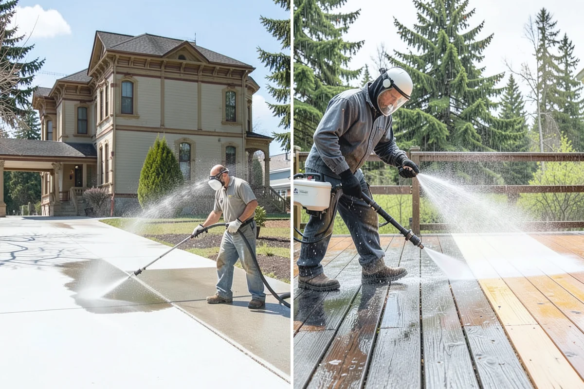 Paver Driveway Cleaning in Redmond, King County, WA - Remove weeds and loose debris from the joints