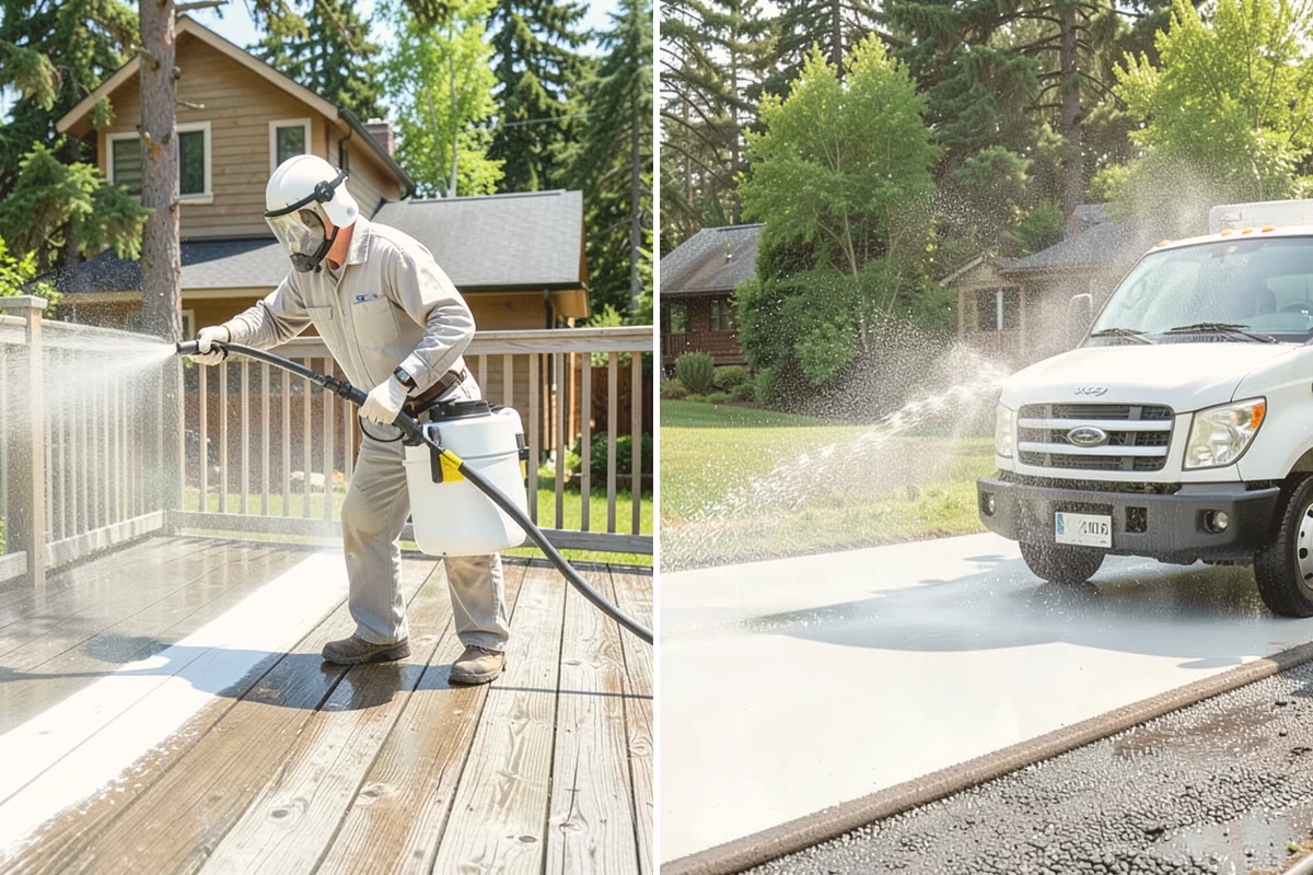 Paver Driveway Cleaning in Sammamish, King County, WA - Remove weeds and loose debris from the joints