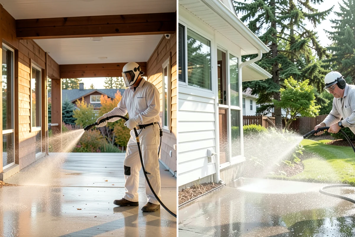 Paver Driveway Cleaning in Sedro-Woolley, Skagit County, WA - Remove weeds and loose debris from the joints