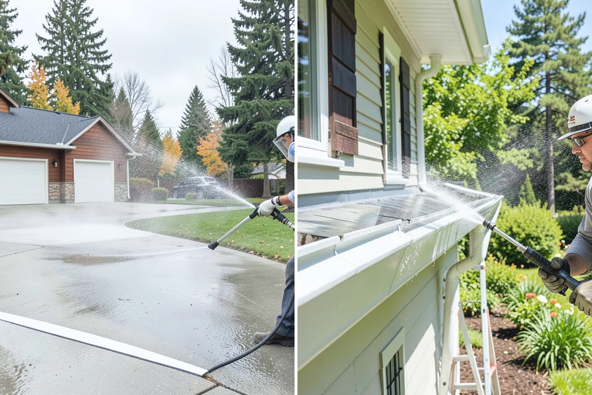 Paver Driveway Cleaning in South Prairie, Pierce County, WA - Remove weeds and loose debris from the joints