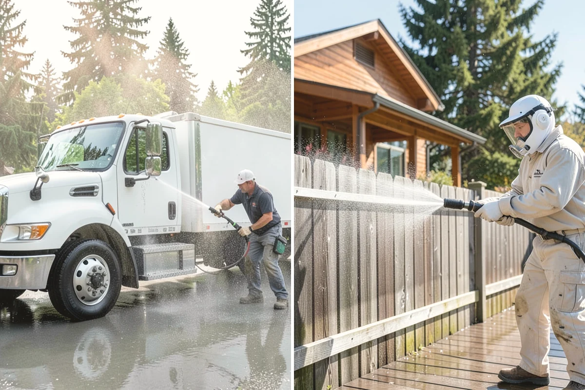 Paver Driveway Cleaning in Steilacoom, Pierce County, WA - Remove weeds and loose debris from the joints