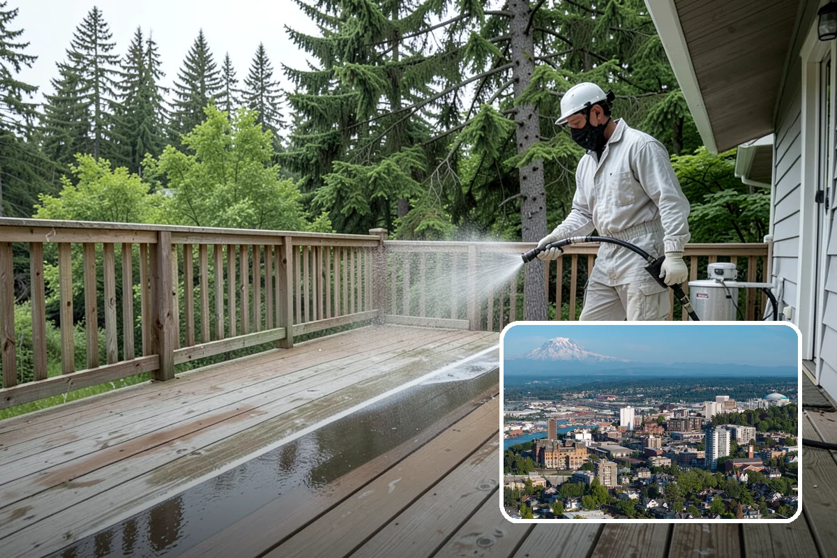 Paver Driveway Cleaning in Tacoma, Pierce County, WA - Clears weeds and moss from paver joints