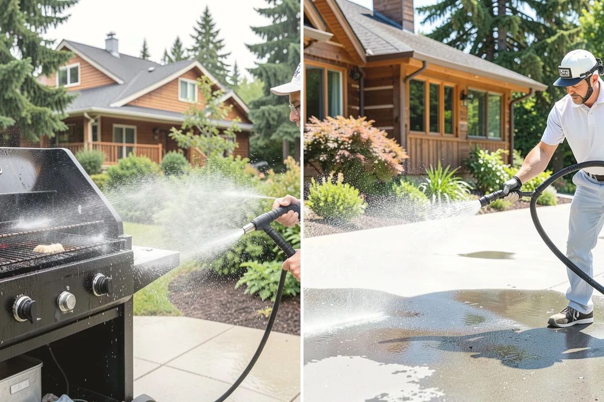Paver Driveway Cleaning in Tukwila, King County, WA - Remove weeds and loose debris from the joints