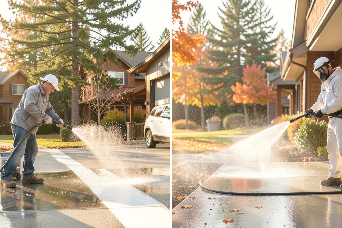 Paver Patio Cleaning in Anacortes, Skagit County, WA - Clear the patio and pull established weeds