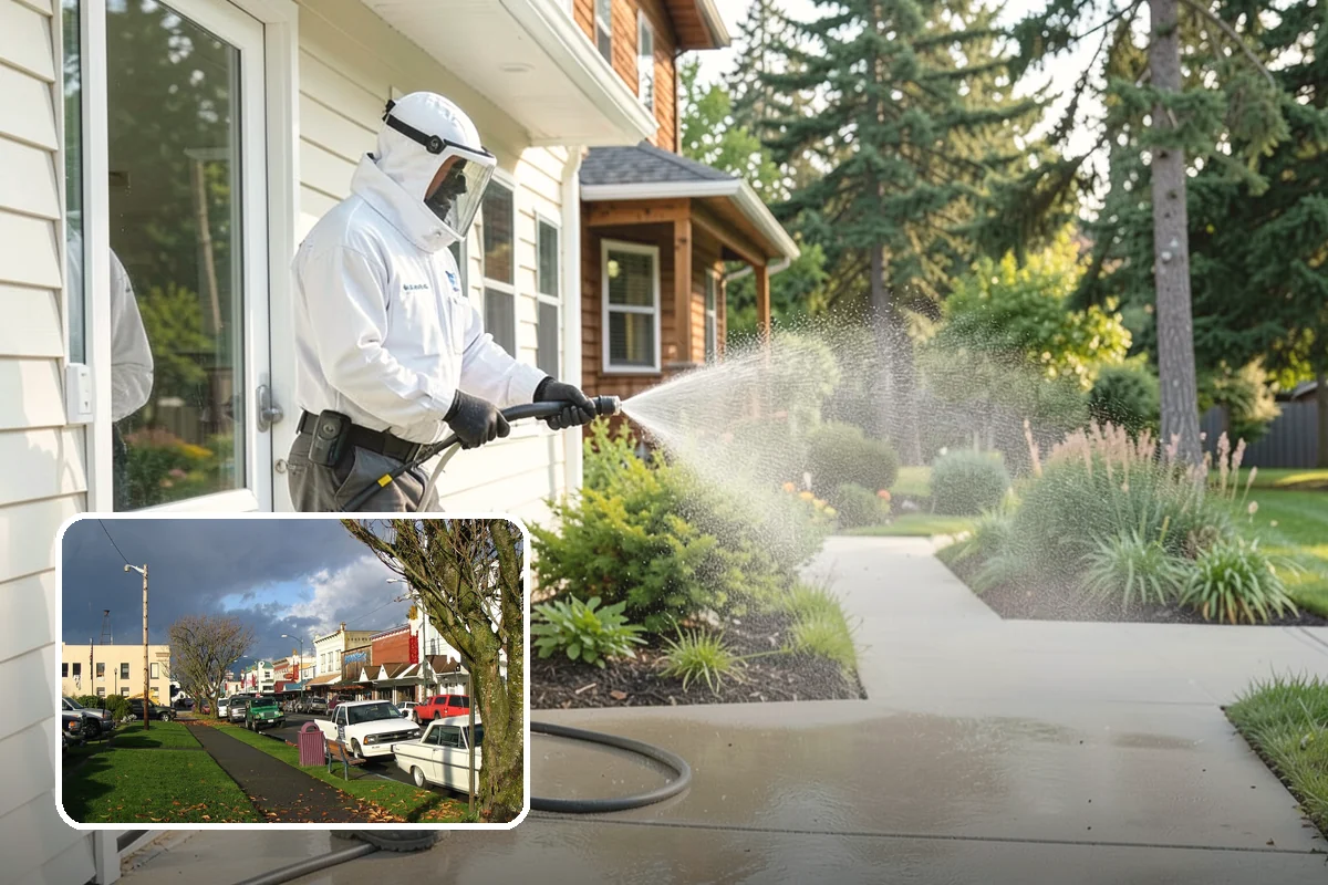 Paver Patio Cleaning in Arlington, Snohomish County, WA - Removes moss and weeds from every joint
