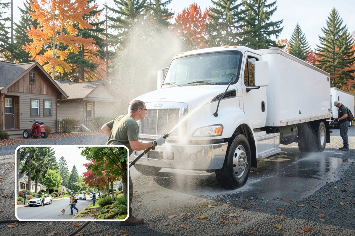 Paver Patio Cleaning in Beaux Arts Village, King County, WA - Removes moss and weeds from every joint