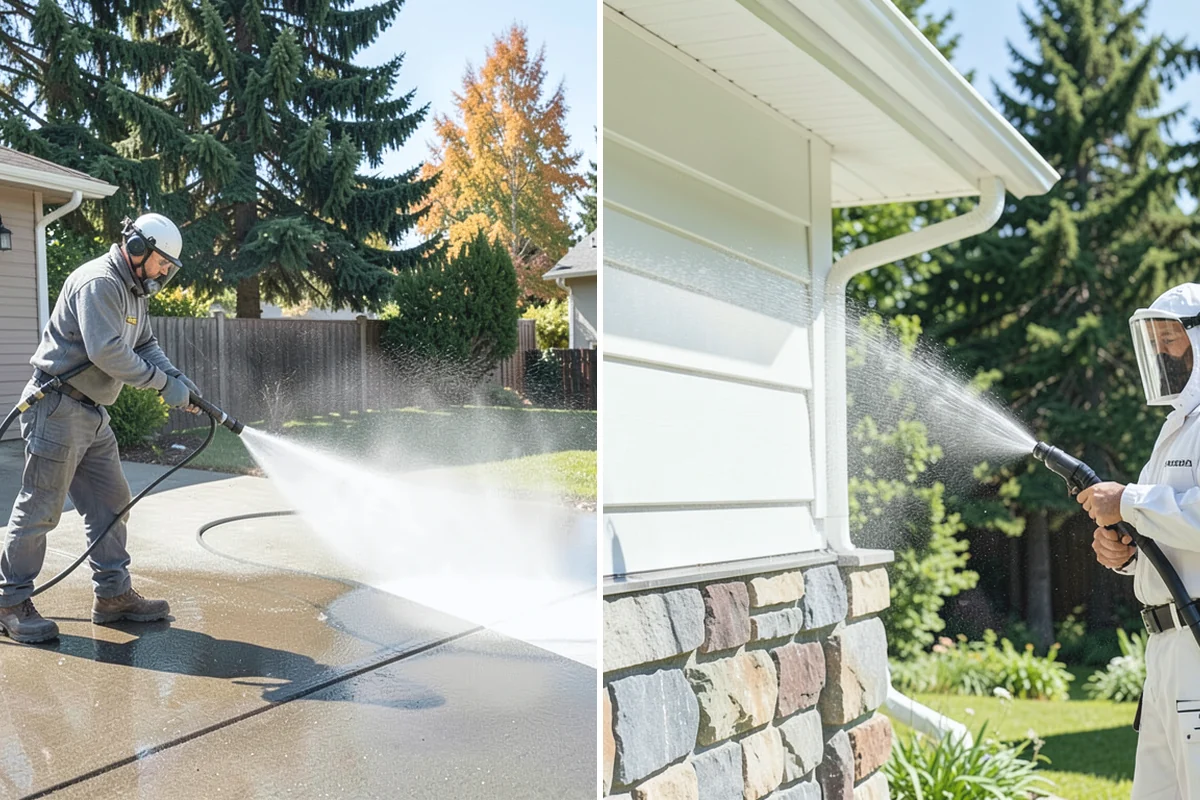 Paver Patio Cleaning in Beaux Arts Village, King County, WA - Clear the patio and pull established weeds