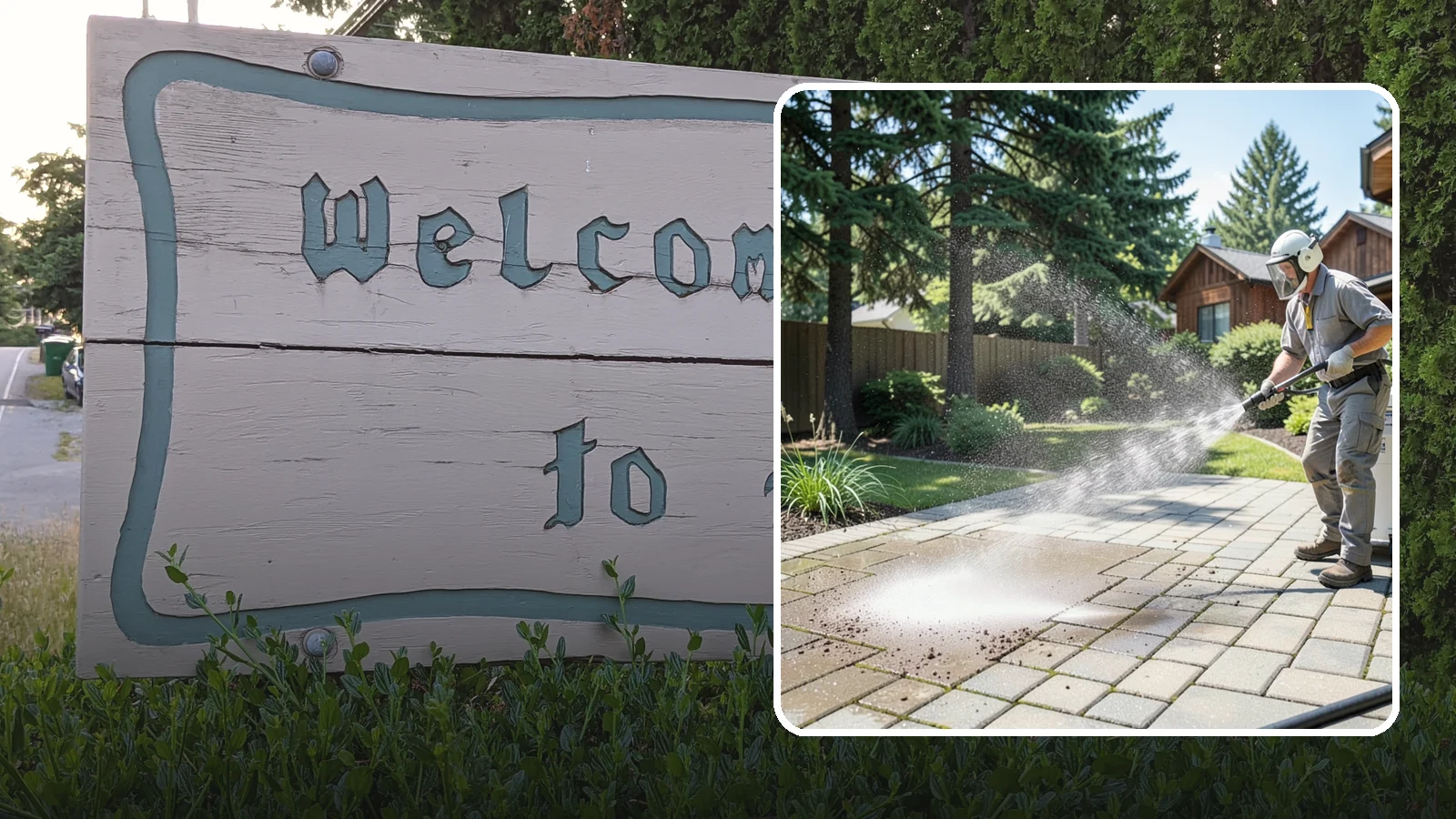 Paver Patio Cleaning in Brier, Snohomish County, WA - Renew paver patios by clearing joint moss and restoring even color across the field.