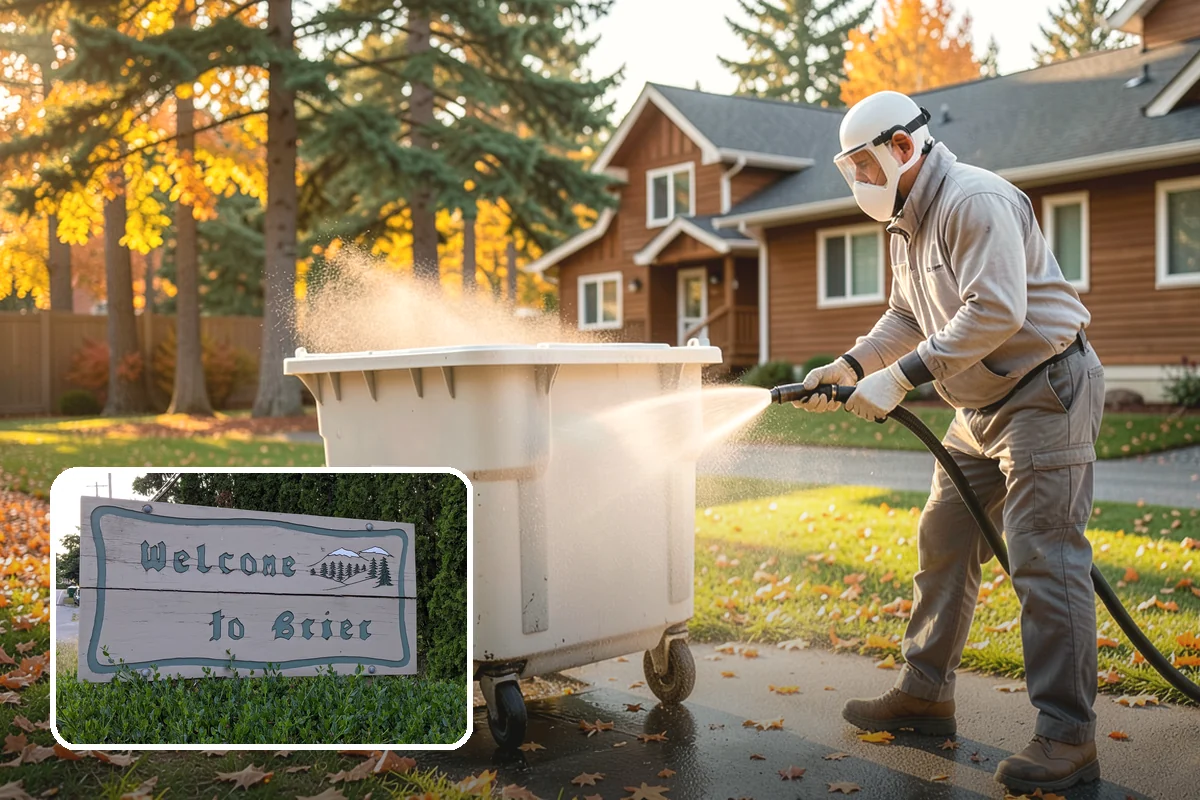 Paver Patio Cleaning in Brier, Snohomish County, WA - Removes moss and weeds from every joint