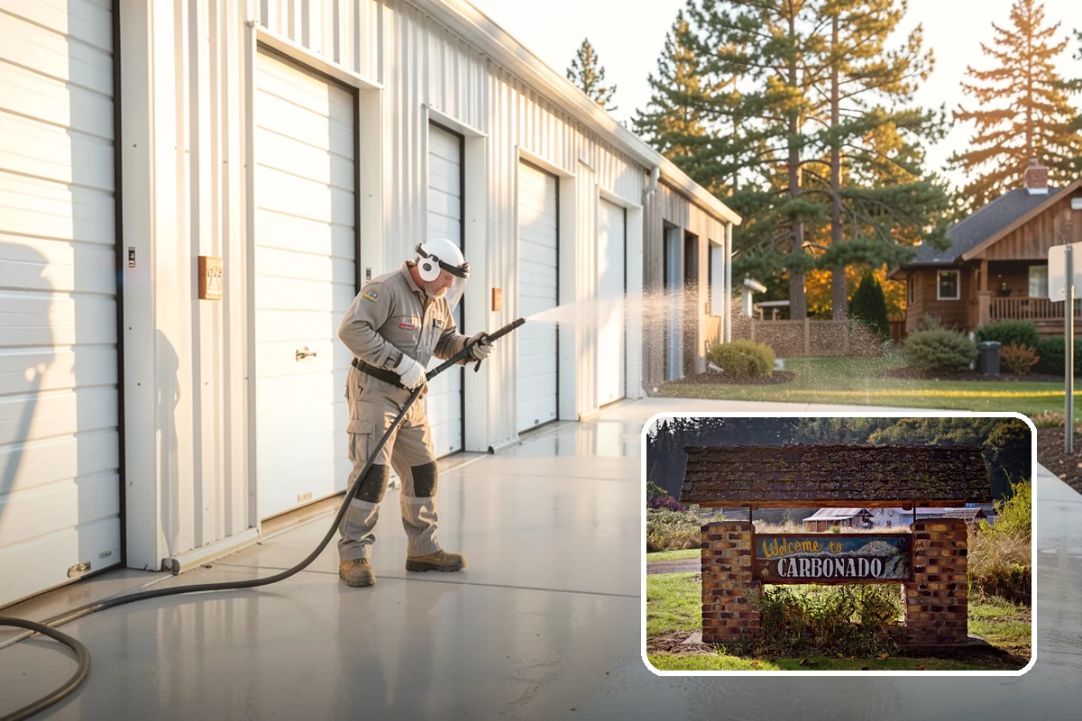 Paver Patio Cleaning in Carbonado, Pierce County, WA - Removes moss and weeds from every joint