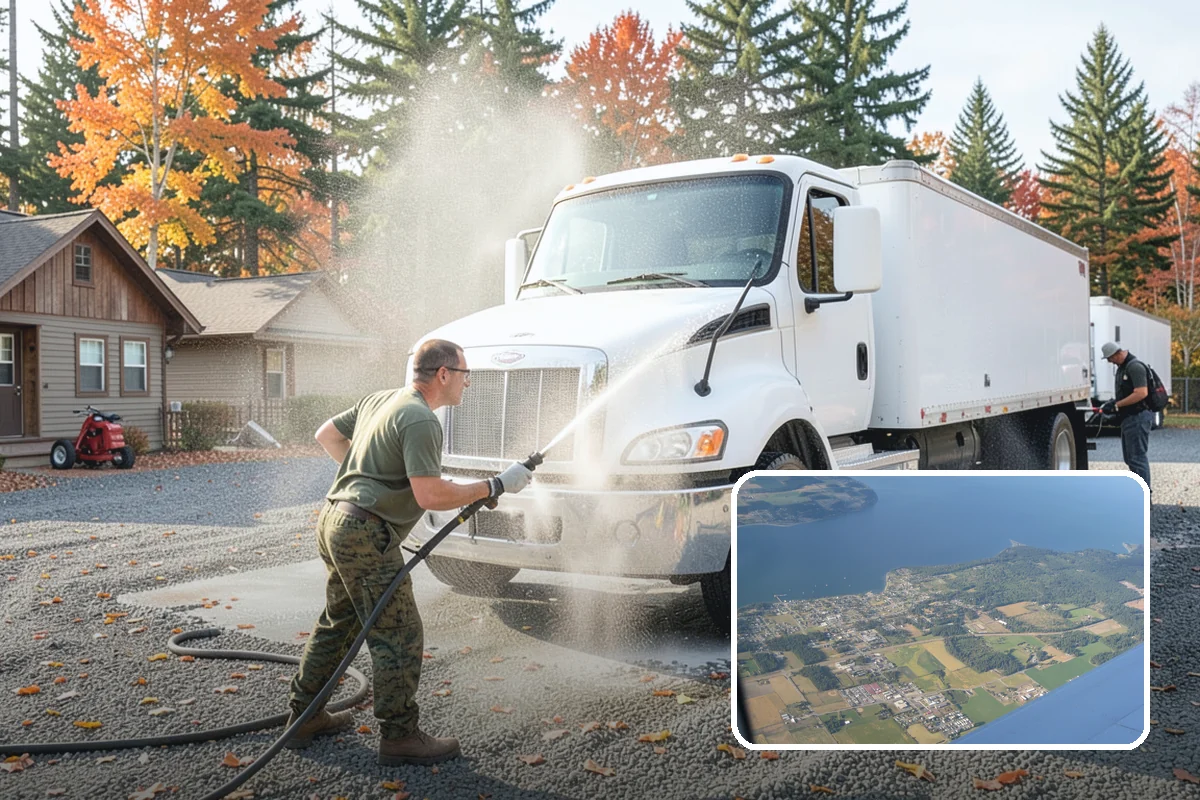 Paver Patio Cleaning in Coupeville, Island County, WA - Removes moss and weeds from every joint