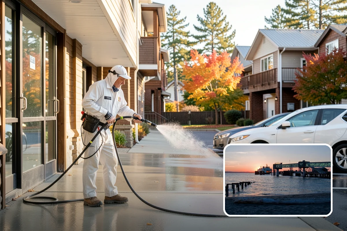 Paver Patio Cleaning in Edmonds, Snohomish County, WA - Removes moss and weeds from every joint