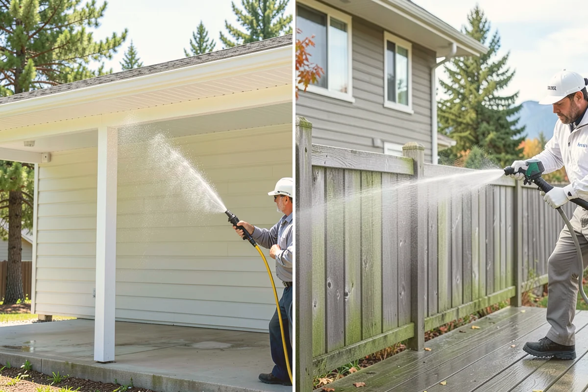 Paver Patio Cleaning in Edmonds, Snohomish County, WA - Clear the patio and pull established weeds