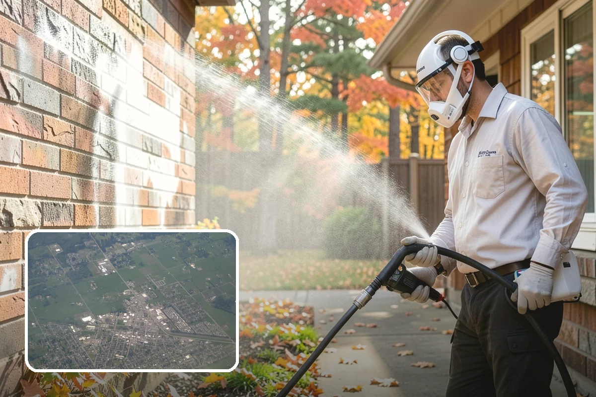 Paver Patio Cleaning in Enumclaw, King County, WA - Removes moss and weeds from every joint