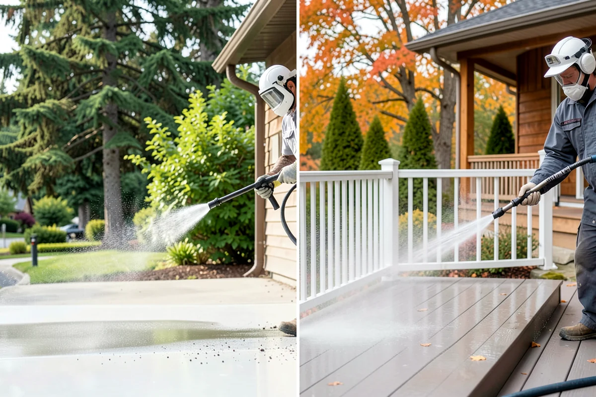 Paver Patio Cleaning in Everett, Snohomish County, WA - Clear the patio and pull established weeds