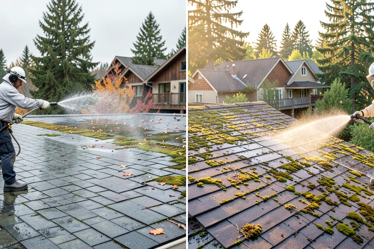 Paver Patio Cleaning in Fircrest, Pierce County, WA - Clear the patio and pull established weeds