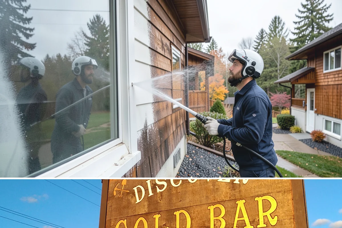 Paver Patio Cleaning in Gold Bar, Snohomish County, WA - Paver patios are best cleaned in late summer so new joint sand cures before the rains.