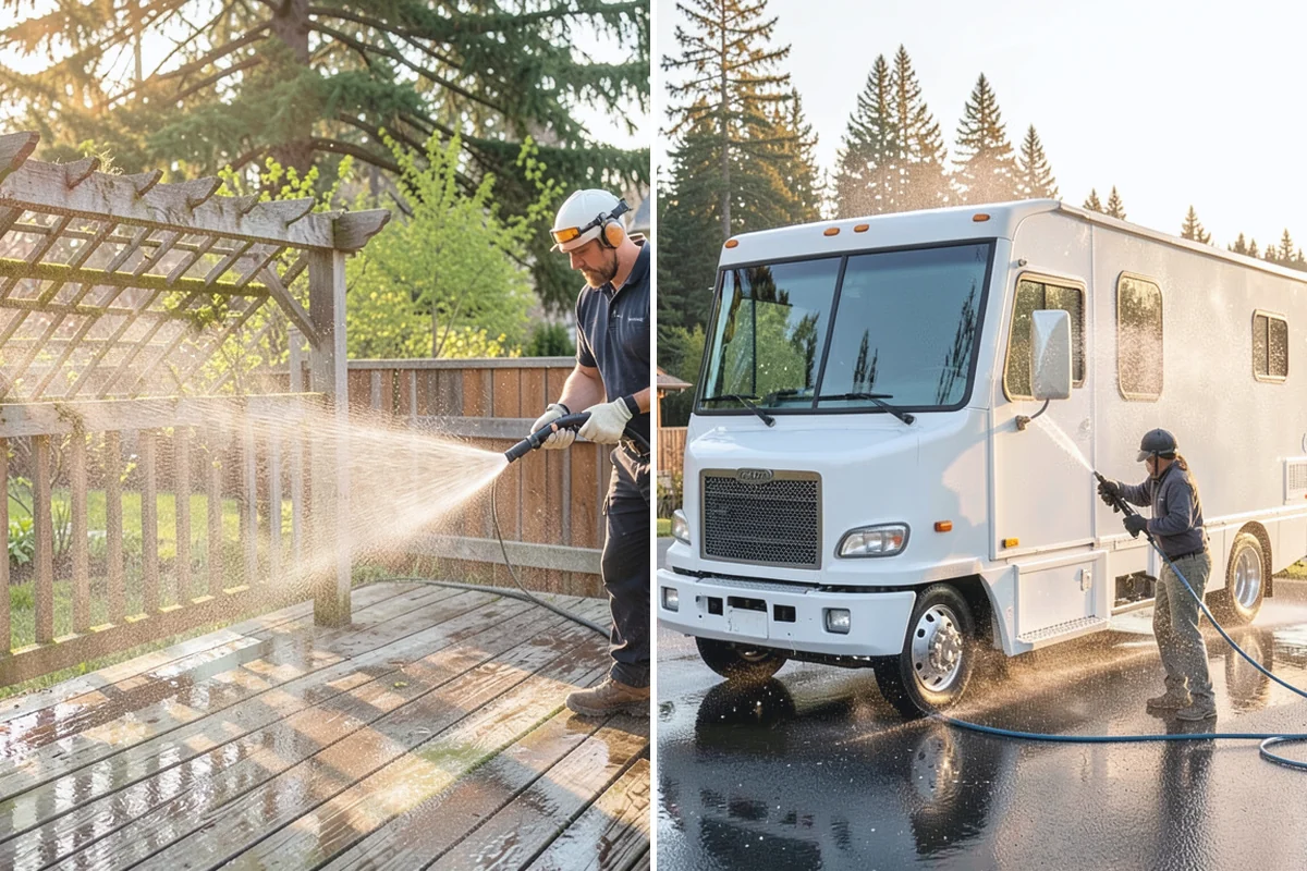 Paver Patio Cleaning in Granite Falls, Snohomish County, WA - Clear the patio and pull established weeds