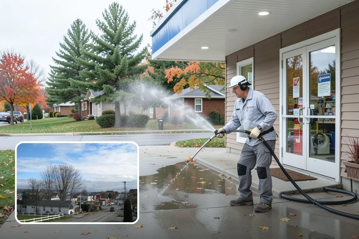 Paver Patio Cleaning in Langley, Island County, WA - Removes moss and weeds from every joint