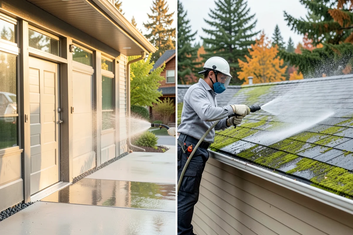 Paver Patio Cleaning in Lyman, Skagit County, WA - Clear the patio and pull established weeds