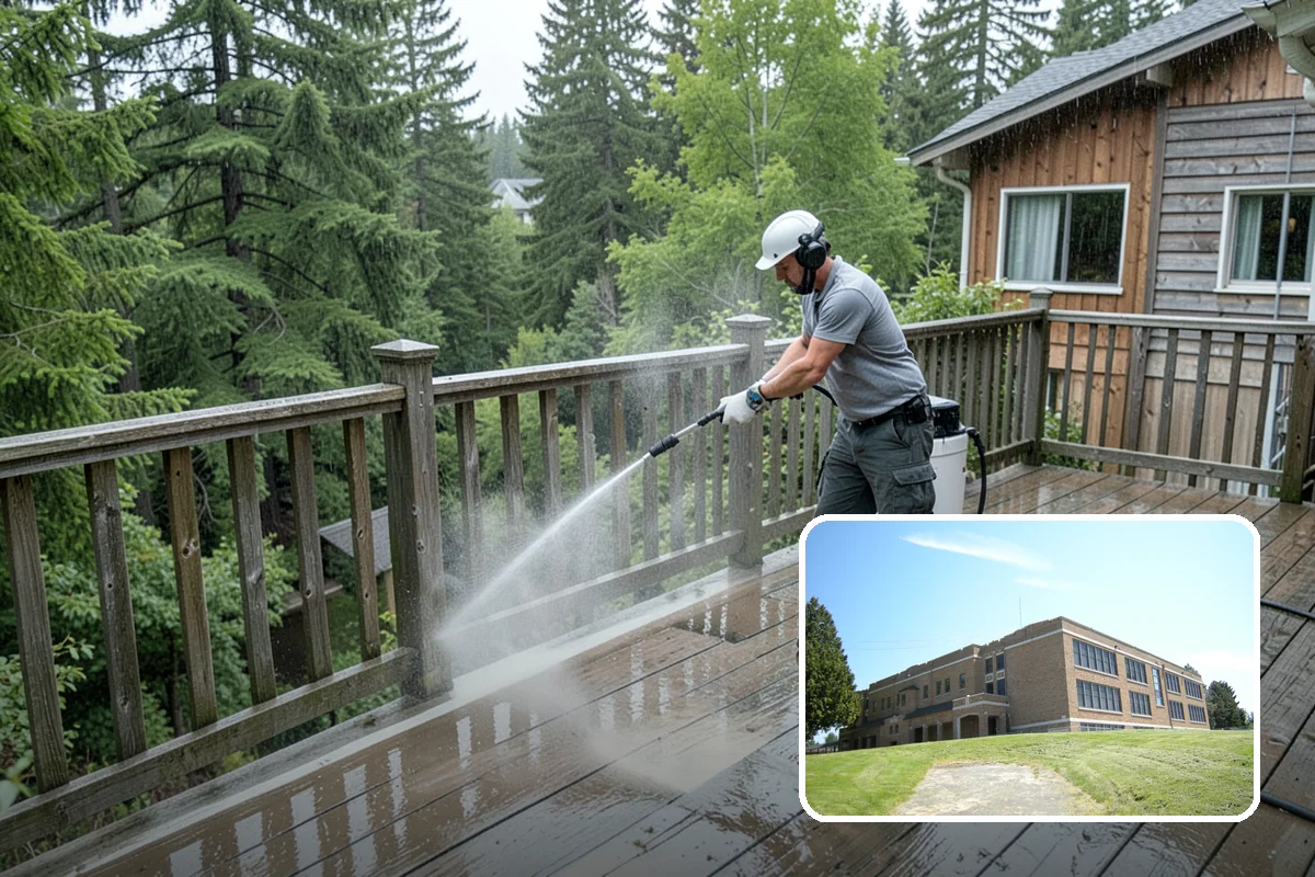 Paver Patio Cleaning in Maple Valley, King County, WA - Removes moss and weeds from every joint