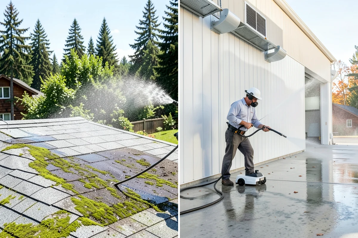 Paver Patio Cleaning in Maple Valley, King County, WA - Clear the patio and pull established weeds