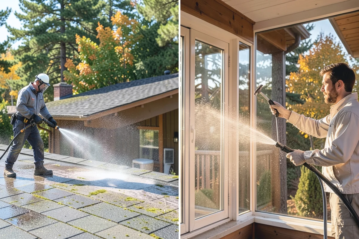 Paver Patio Cleaning in Marysville, Snohomish County, WA - Clear the patio and pull established weeds