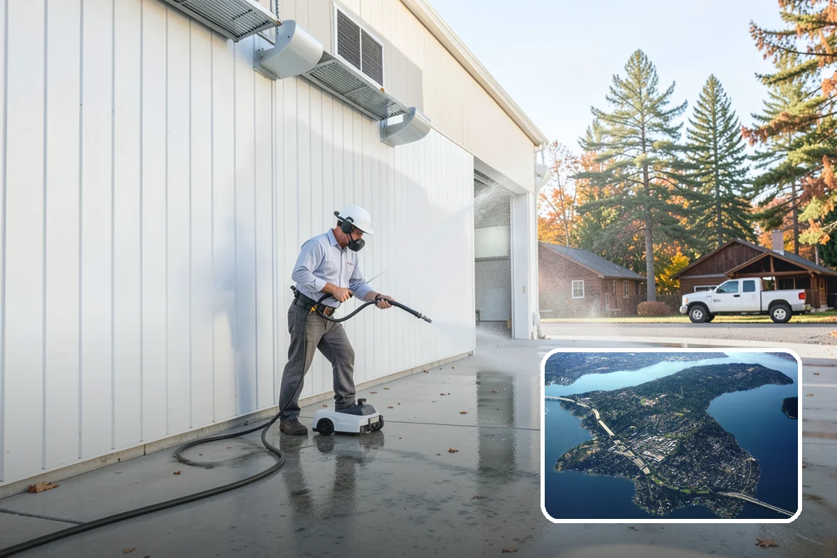 Paver Patio Cleaning in Mercer Island, King County, WA - Removes moss and weeds from every joint