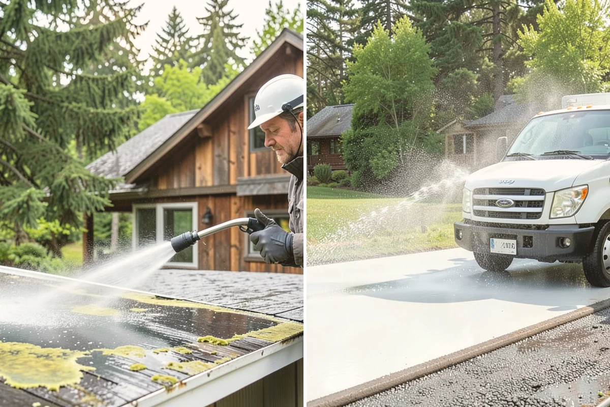 Paver Patio Cleaning in Milton, King County, WA - Clear the patio and pull established weeds