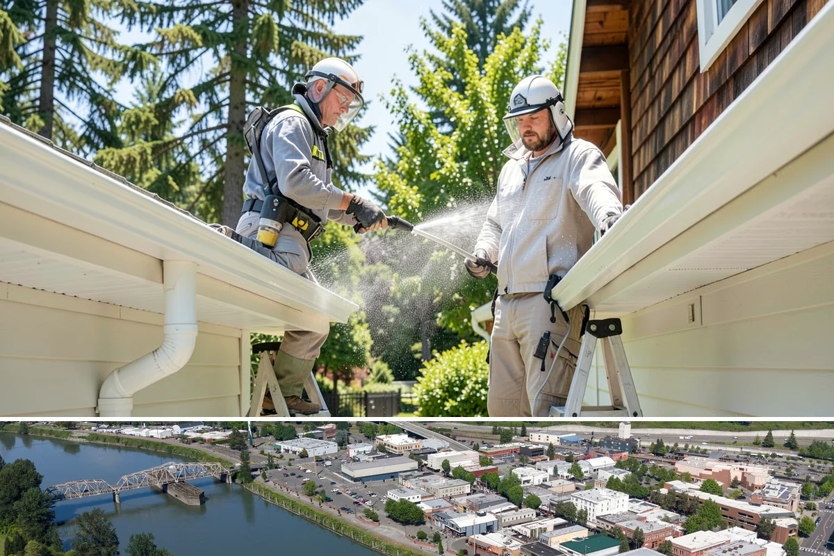 Paver Patio Cleaning in Mount Vernon, Skagit County, WA - Paver patios are best cleaned in late summer so new joint sand cures before the rains.