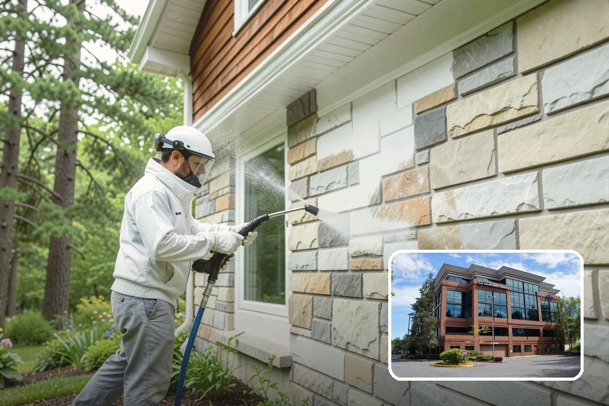 Paver Patio Cleaning in Mountlake Terrace, Snohomish County, WA - Removes moss and weeds from every joint