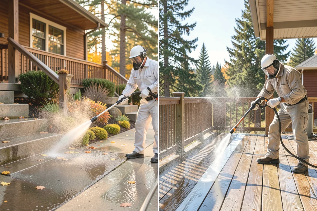 Paver Patio Cleaning in Mountlake Terrace, Snohomish County, WA - Clear the patio and pull established weeds