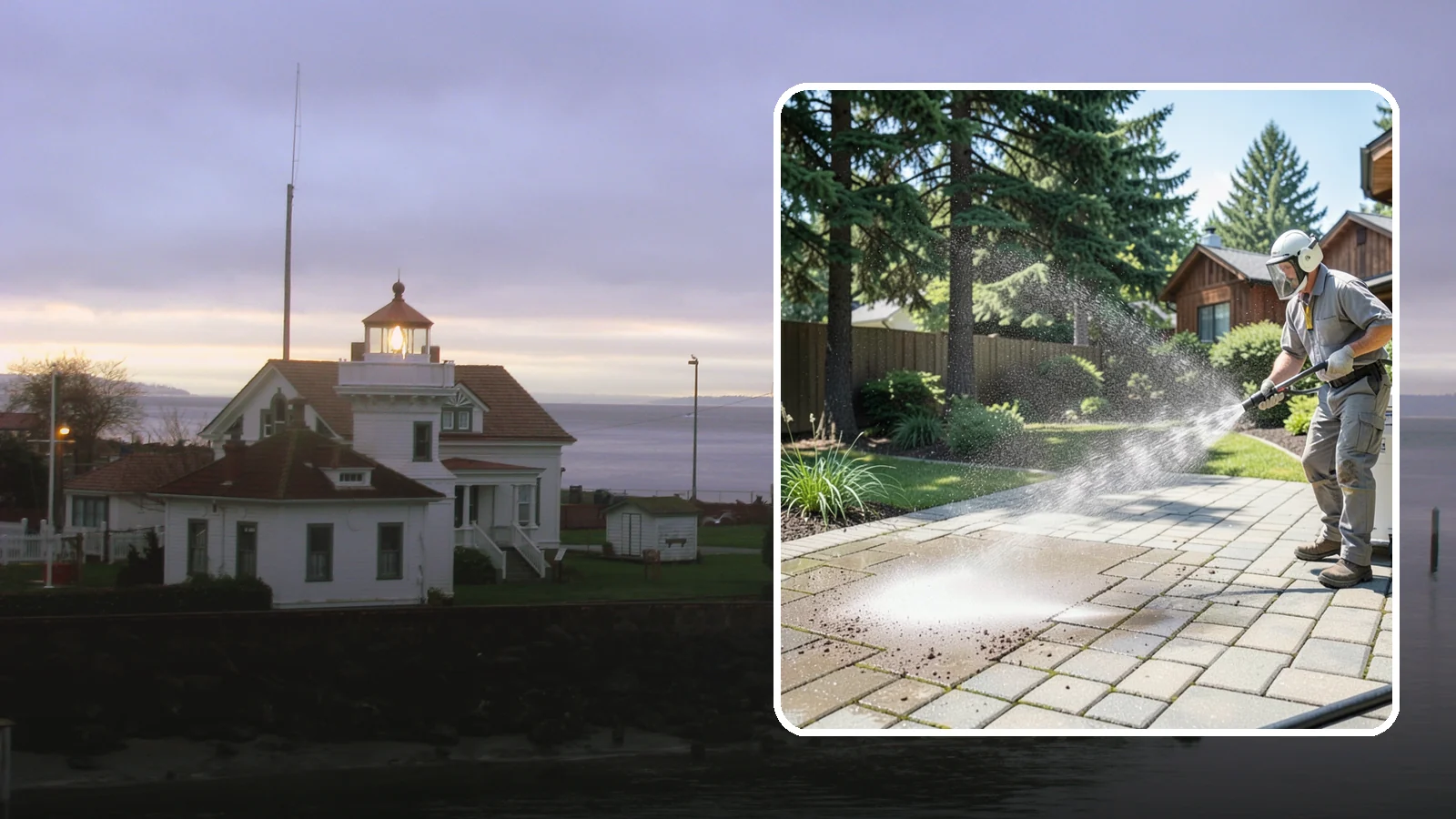 Paver Patio Cleaning in Mukilteo, Snohomish County, WA - Renew paver patios by clearing joint moss and restoring even color across the field.