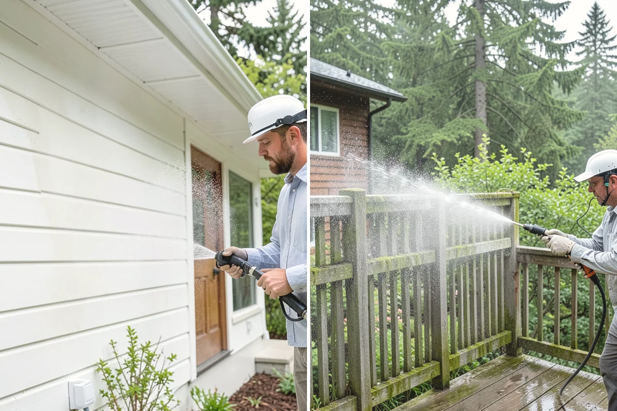 Paver Patio Cleaning in Mukilteo, Snohomish County, WA - Clear the patio and pull established weeds