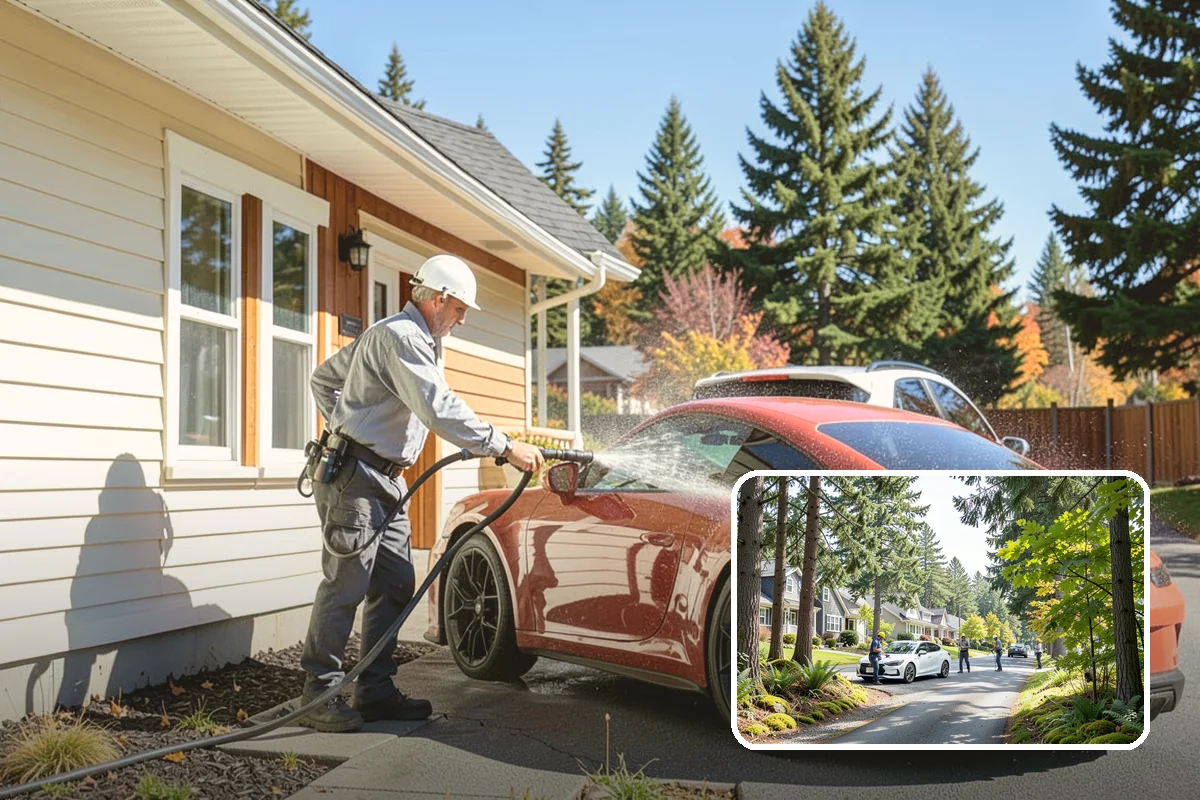 Paver Patio Cleaning in Normandy Park, King County, WA - Removes moss and weeds from every joint