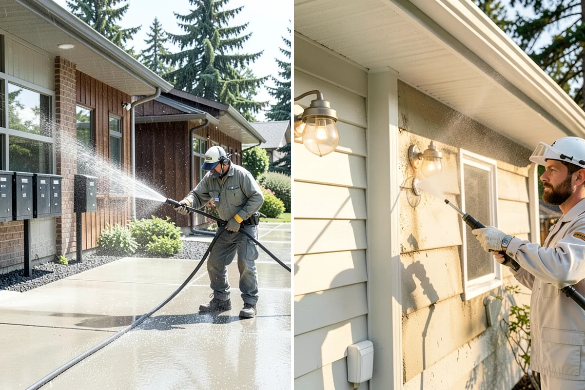 Paver Patio Cleaning in Normandy Park, King County, WA - Clear the patio and pull established weeds