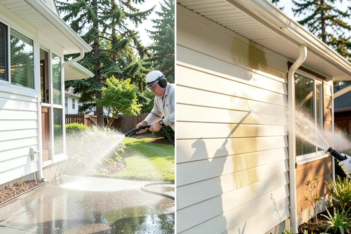 Paver Patio Cleaning in Pacific, King County, WA - Clear the patio and pull established weeds
