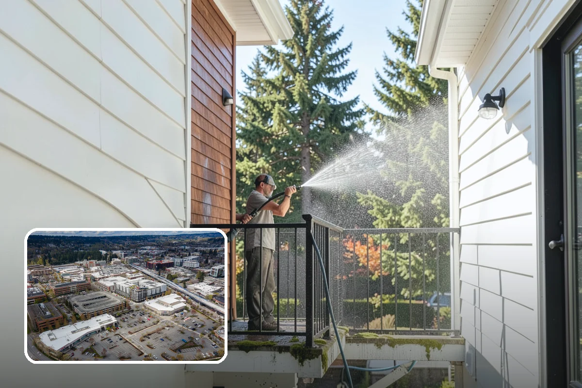 Paver Patio Cleaning in Redmond, King County, WA - Removes moss and weeds from every joint