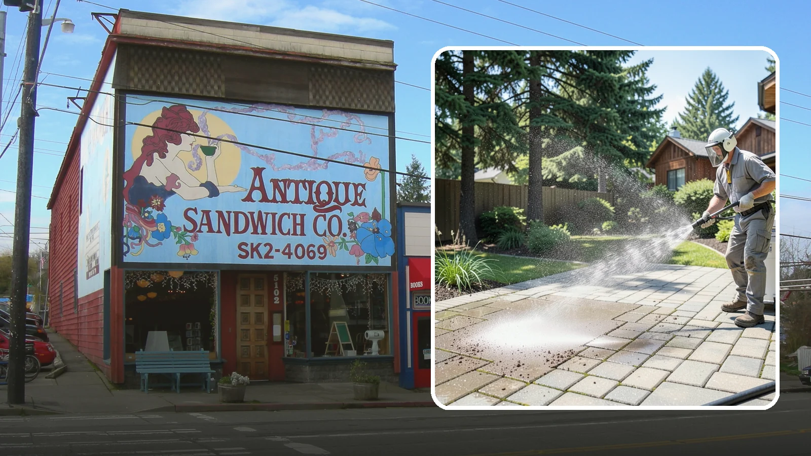 Paver Patio Cleaning in Ruston, Pierce County, WA - Renew paver patios by clearing joint moss and restoring even color across the field.
